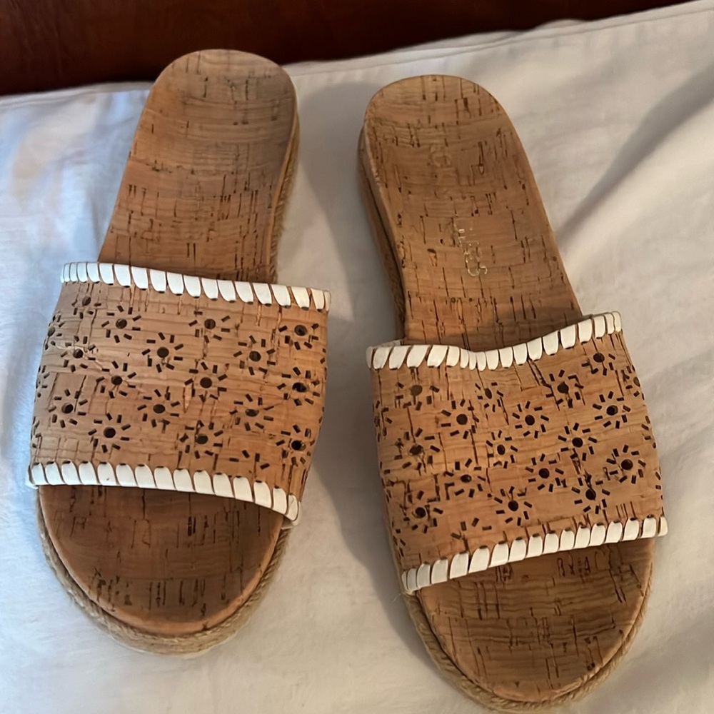 Jack Rogers size 6.5 cork sandals